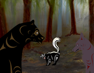 thumbnail for Story: Spáth qes te Slílk'yap - Bear and Coyote